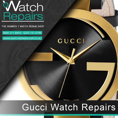 gucci watch repair locations